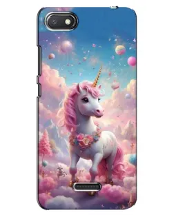 Чехол для Xiaomi Redmi 6A с картинкой «Единорог среди облаков»
