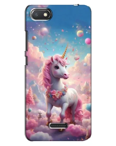 Чехол для Xiaomi Redmi 6A с картинкой «Единорог среди облаков»
