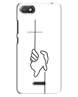 Чехол для Xiaomi Redmi 6A с картинкой «Рука держит»