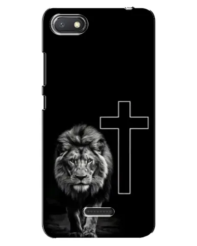Чехол для Xiaomi Redmi 6A с картинкой «Лев и Крест»