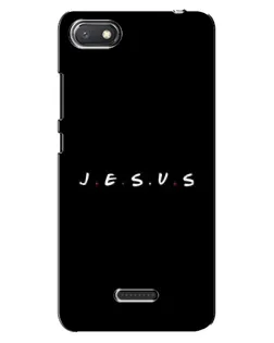 Чехол для Xiaomi Redmi 6A с картинкой «Точки веры J.E.S.U.S.»