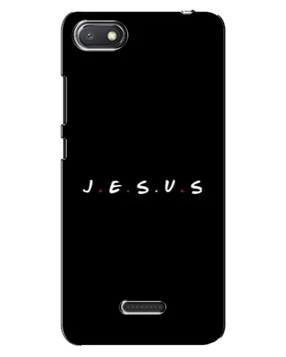 Чехол для Xiaomi Redmi 6A с картинкой «Точки веры J.E.S.U.S.»