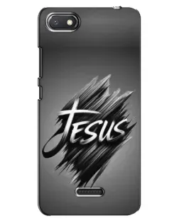 Чехол для Xiaomi Redmi 6A с картинкой «Надпись Jesus Graffiti»