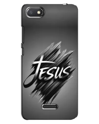 Чехол для Xiaomi Redmi 6A с картинкой «Надпись Jesus Graffiti»