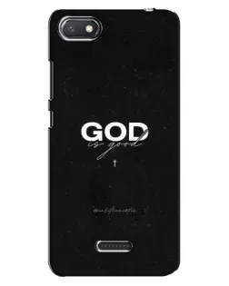 Чехол для Xiaomi Redmi 6A с картинкой «GOD — Бог над всем»