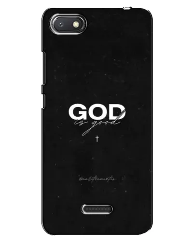 Чехол для Xiaomi Redmi 6A с картинкой «GOD — Бог над всем»