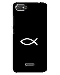 Чехол для Xiaomi Redmi 6A с картинкой «Символ рыбы Jesus» Чехол для Xiaomi Redmi 6A с картинкой «Символ рыбы Jesus»