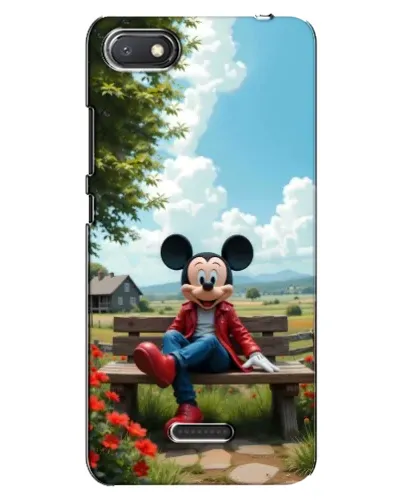 Чехол для Xiaomi Redmi 6A с картинкой «Микки на скамейке» Чехол для Xiaomi Redmi 6A с картинкой «Микки на скамейке»