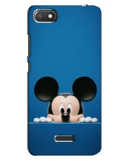 Чехол для Xiaomi Redmi 6A с картинкой «Микки выглядывает» Чехол для Xiaomi Redmi 6A с картинкой «Микки выглядывает»