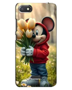 Чехол для Xiaomi Redmi 6A с картинкой «Микки с тюльпанами» Чехол для Xiaomi Redmi 6A с картинкой «Микки с тюльпанами»