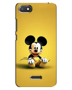 Чехол для Xiaomi Redmi 6A с картинкой «Микки на желтом»