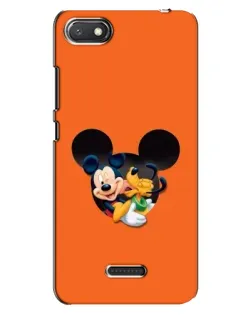 Чехол для Xiaomi Redmi 6A с картинкой «Сердце Микки Минни»