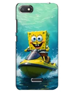 Чохол для Xiaomi Redmi 6A з картинкою «Спанч Боб на гідроциклі» Чохол для Xiaomi Redmi 6A з картинкою «Спанч Боб на гідроциклі»