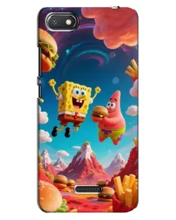 Чехол для Xiaomi Redmi 6A с картинкой «Космический фастфуд» Чехол для Xiaomi Redmi 6A с картинкой «Космический фастфуд»