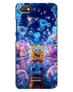 Чехол для Xiaomi Redmi 6A с картинкой «Неоновый океан»