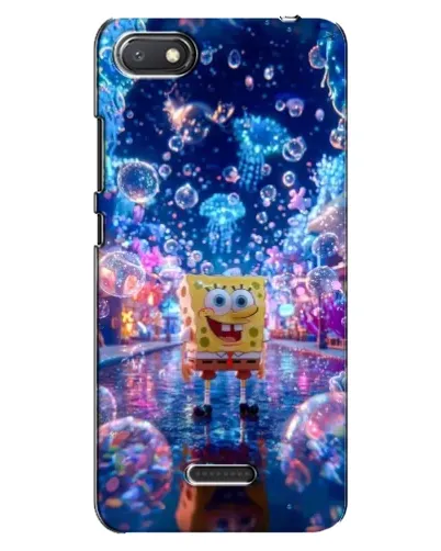 Чехол для Xiaomi Redmi 6A с картинкой «Неоновый океан»