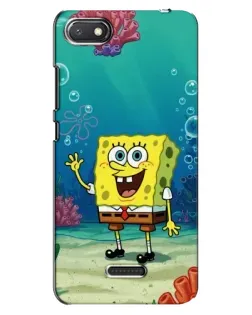 Чехол для Xiaomi Redmi 6A с картинкой «Подводный привет»
