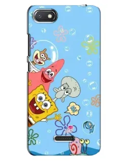 Чехол для Xiaomi Redmi 6A с картинкой «Веселые пузырьки»