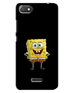 Чехол для Xiaomi Redmi 6A с картинкой «Классический Губка Боб»