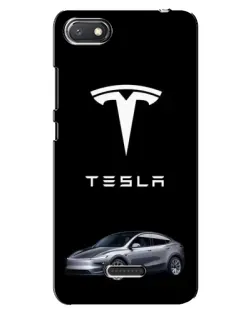 Чехол для Xiaomi Redmi 6A с картинкой «Tesla Model Y»