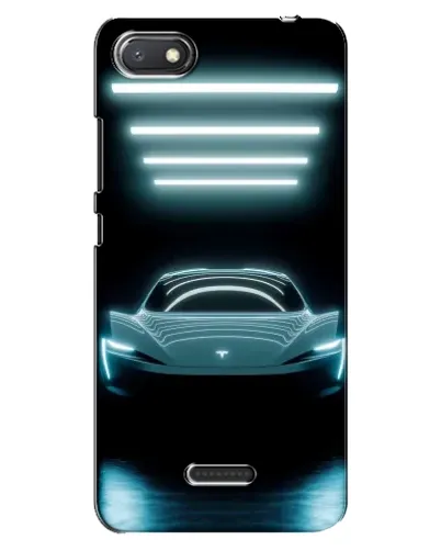 Чехол для Xiaomi Redmi 6A с картинкой «Tesla в неоне» Чехол для Xiaomi Redmi 6A с картинкой «Tesla в неоне»