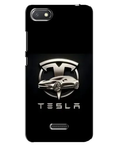 Чехол для Xiaomi Redmi 6A с картинкой «Tesla — серебристое авто» Чехол для Xiaomi Redmi 6A с картинкой «Tesla — серебристое авто»