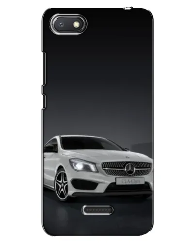 Чехол для Xiaomi Redmi 6A с картинкой «Mercedes AMG GT Silver»