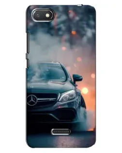 Чехол для Xiaomi Redmi 6A с картинкой «Mercedes — ночной город»