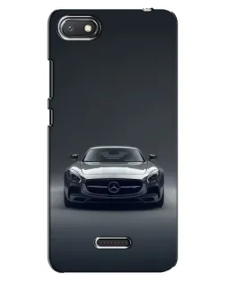 Чехол для Xiaomi Redmi 6A с картинкой «Mercedes на черном»