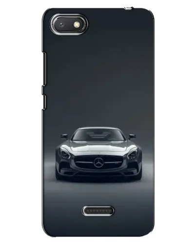 Чехол для Xiaomi Redmi 6A с картинкой «Mercedes на черном»