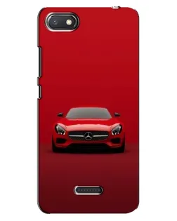 Чехол для Xiaomi Redmi 6A с картинкой «Красный Mercedes AMG»