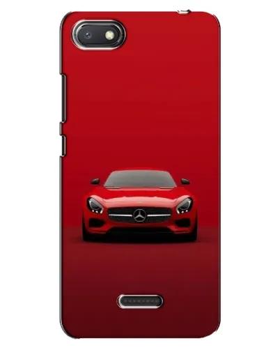 Чехол для Xiaomi Redmi 6A с картинкой «Красный Mercedes AMG»