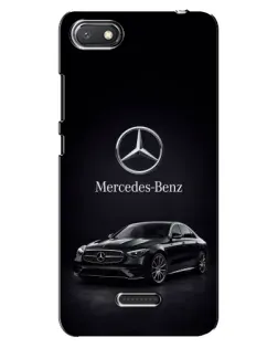 Чехол для Xiaomi Redmi 6A с картинкой «Mercedes — решетка радиатора»