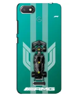 Чехол для Xiaomi Redmi 6A с картинкой «Mercedes AMG Petronas»