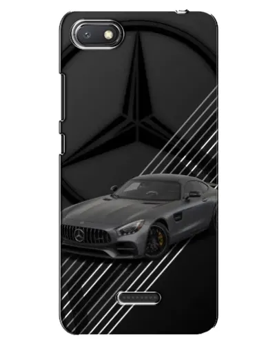 Чехол для Xiaomi Redmi 6A с картинкой «Mercedes AMG — графика»