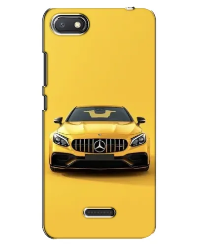 Чехол для Xiaomi Redmi 6A с картинкой «Желтый Mercedes GT»