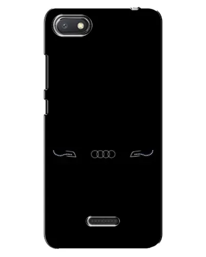 Чехол для Xiaomi Redmi 6A с картинкой «Audi — световой подпись»