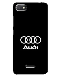 Чехол для Xiaomi Redmi 6A с картинкой «Классическое лого Audi»