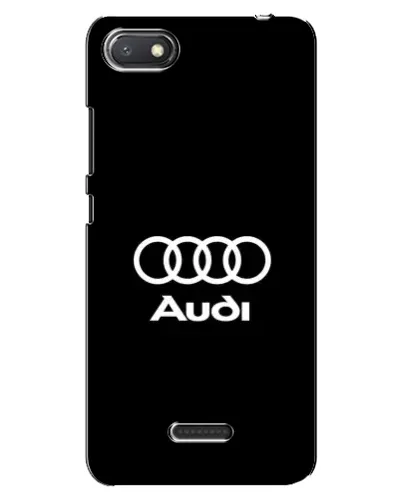 Чехол для Xiaomi Redmi 6A с картинкой «Классическое лого Audi»