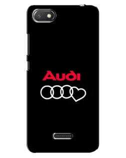 Чехол для Xiaomi Redmi 6A с картинкой «Логотип Audi Heart»