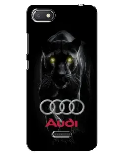 Чехол для Xiaomi Redmi 6A с картинкой «Пантера и Audi» Чехол для Xiaomi Redmi 6A с картинкой «Пантера и Audi»