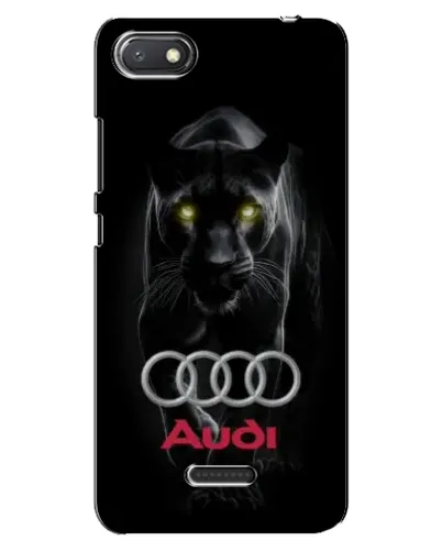Чехол для Xiaomi Redmi 6A с картинкой «Пантера и Audi»