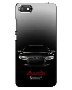 Чехол для Xiaomi Redmi 6A с картинкой «Audi — градиентный контур» Чехол для Xiaomi Redmi 6A с картинкой «Audi — градиентный контур»