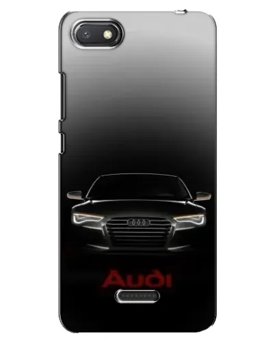 Чехол для Xiaomi Redmi 6A с картинкой «Audi — градиентный контур»
