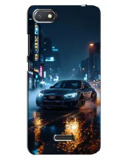 Чехол для Xiaomi Redmi 6A с картинкой «Ночной город и Audi» Чехол для Xiaomi Redmi 6A с картинкой «Ночной город и Audi»