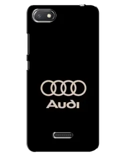 Чехол для Xiaomi Redmi 6A с картинкой «Audi — золотой логотип» Чехол для Xiaomi Redmi 6A с картинкой «Audi — золотой логотип»