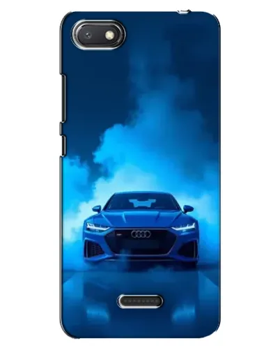 Чехол для Xiaomi Redmi 6A с картинкой «Audi — голубая энергия»