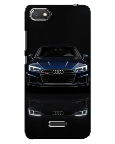 Чехол для Xiaomi Redmi 6A с картинкой «Audi — ночное отражение»