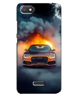 Чехол для Xiaomi Redmi 6A с картинкой «Audi в огненном дыму» Чехол для Xiaomi Redmi 6A с картинкой «Audi в огненном дыму»