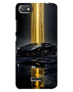 Чехол для Xiaomi Redmi 6A с картинкой «Ночной Lamborghini драйв»